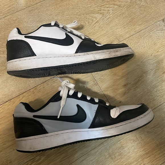 Nike Ebernon Low Premium White/Black - Picture 4 of 7